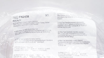 Vyaire FN2438 AirLife Misty Fast Small Volume Nebulizer w/7ft. Oxygen Tubing